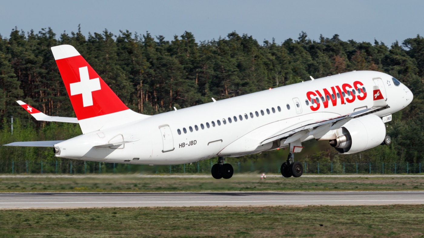 Photo of an Airbus A220-100